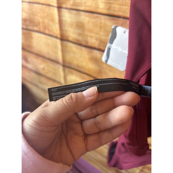 Free People Movement Bare It All Leotard in Varsity Red Size XS NWT - Picture 7 of 7